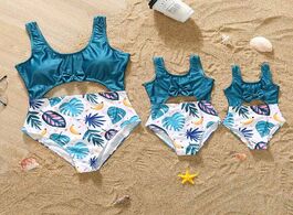 Foto van Baby peuter benodigdheden matching family bathing suits mother girl bikini swimsuit for mom and daug
