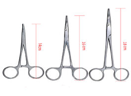 Foto van Schoonheid gezondheid 1pc stainless steel hemostatic clamp forceps surgical tool pliers straight elb