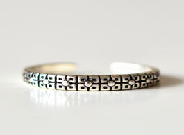 Foto van Sieraden 925 sterling silver jewelry thai female personality clover open rings 2020 ring