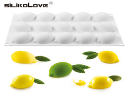 Foto van Huis inrichting silikolove 15 cavity lemon shape silicone molds cake decorating tools bakeware frenc