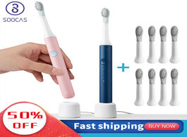 Foto van Huishoudelijke apparaten soocas electric toothbrush ultrasonic tooth brushes head ex3 teeth whitenin
