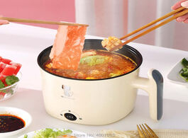 Foto van Huishoudelijke apparaten 220v multifunctional electric cooker heating pan cooking pot machine hotpot