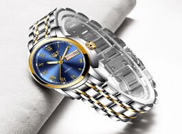 Foto van Horloge new lige women watch luxury brand simple quartz lady waterproof wristwatch female fashion ca