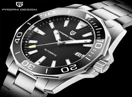 Foto van Horloge pagani design new mechanical watch top brand luxury sapphire glass automatic stainless steel