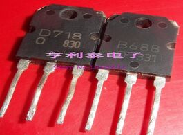 Foto van Elektronica componenten 4pcs lot 2sd718 2sb688 transistor 2 x d718 b688 best quality in stock