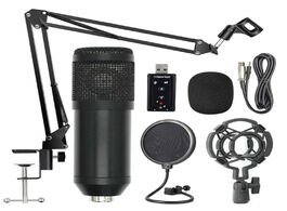 Foto van Auto motor accessoires bm800 professional suspension microphone kit studio live stream broadcasting 