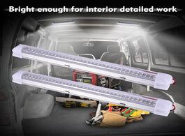 Foto van Lampen verlichting 13.5 car interior led work light bar 5w 72leds lamp tube with switch for cabinet 