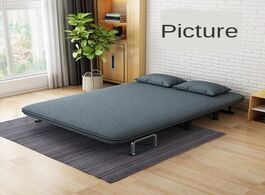 Foto van Meubels multifunctional folding sofa bed small apartment living room lazy fabric detachable and wash