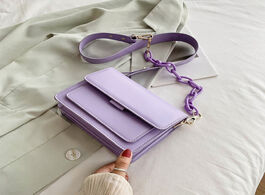 Foto van Tassen new mini pu leather flap bags for women 2020 chain design summer lady shoulder handbag female