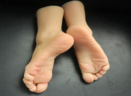 Foto van Schoonheid gezondheid zishine mannequin stockings foot model fake wrinkles toe rubber plastic art si