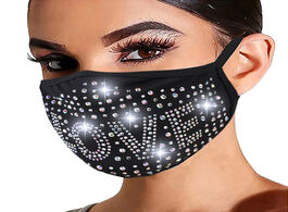 Foto van Sieraden 2020 luxury rhinestone masquerade mask decoration face jewelry for women bling accessories