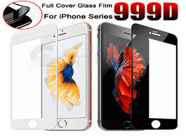 Foto van Telefoon accessoires 999d full cover tempered glass on for iphone 8 7 6 6s plus se 2020 screen prote