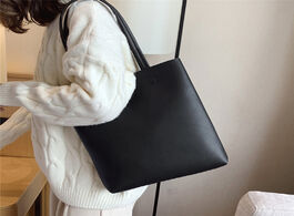 Foto van Tassen handbag women 2019 new bag leather shoulder large capacity high quality portable tote