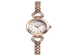 Foto van Horloge skmei fashion luxury women dress watches quartz wristwatches casual simple 3bar waterproof a