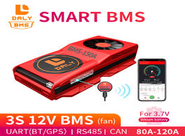 Foto van Elektronica daly smart bms 3s 12v 80a 100a 120a bluetooth 485 to usb device ntc uart software togthe
