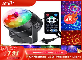 Foto van Lampen verlichting multiple patterns christmas led projector light disco stage laser snowflake proje