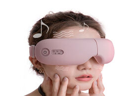 Foto van Schoonheid gezondheid bluetooth smart vibration eye massager care device hot compress glasses instru