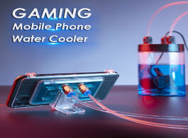 Foto van Telefoon accessoires universal mobile phone water cooling radiator adjustable portable fan holder co