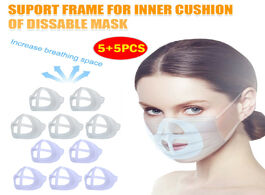 Foto van Beveiliging en bescherming 10pcs silicone 3d masks holder bracket inner support frame comfortable br