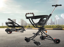 Foto van Baby peuter benodigdheden 2019 new simple comfortable stable stroller collapsible multifunctional