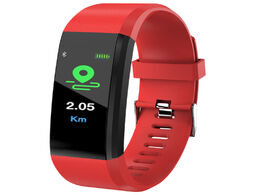 Foto van Horloge color screen smart bracelet men women sports led kids watch fitness tracker heart rate pedom