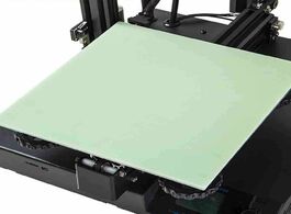 Foto van Computer tronxy 3d printer parts fiberglass board removable platform fiber glass plate accessory for