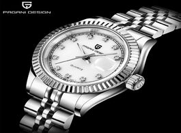 Foto van Horloge pagani design sapphire top brand luxury women wrist watches stainless steel quartz clock mod