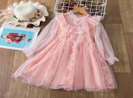 Foto van Baby peuter benodigdheden spring lace children clothing kids dresses for girls causal wear embroider