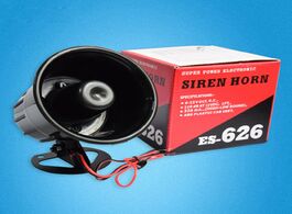 Foto van Beveiliging en bescherming 12v 626 alarm siren horn outdoor with bracket for home security protectio