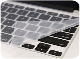 Foto van Computer 1pc transparent desktop keyboard protector film silicone skin cover waterproof dustproof fo