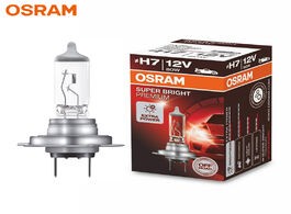 Foto van Auto motor accessoires osram h7 super bright premium 12v 80w off road car halogen headlight bulb ori