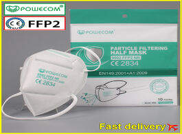 Foto van Beveiliging en bescherming 10 100pcs bag original ffp2 mouth face mask 6 layers ce certification fil