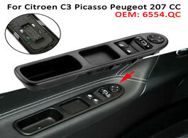 Foto van Auto motor accessoires master electric window control switch for citroen c3 picasso peugeot 207 cc 6