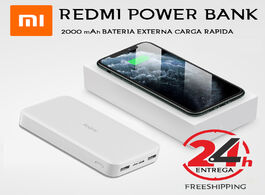 Foto van Telefoon accessoires xiaomi power bank mobile external battery 20000mah powerbank charger iphone
