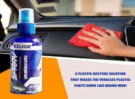Foto van Auto motor accessoires 100ml car interior rubber and plastic retreading agent hydrophobic polish nan