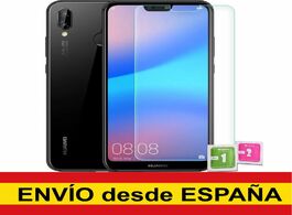 Foto van Telefoon accessoires screen protector glass tempered huawei p20 to lite