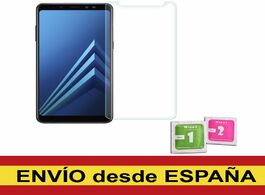Foto van Telefoon accessoires tempered glass screen protector for samsung galaxy a8 2018