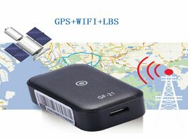 Foto van Beveiliging en bescherming gf21 gps tracker mini real time car voice control recording locator high 