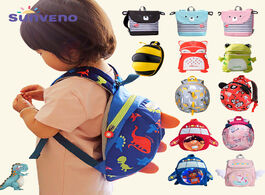 Foto van Baby peuter benodigdheden sunveno boys girls backpack 3d carton toddler anti lost safety harness kin