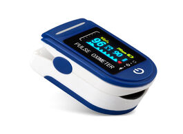 Foto van Schoonheid gezondheid medical digital fingertip pulse oximeter oled display blood oxygen sensor meas