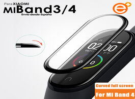 Foto van Horloge full screen protector for xiaomi mi band 3 4 transparent film laminate tpu wristband