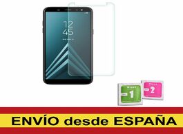 Foto van Telefoon accessoires tempered glass screen protector for samsung galaxy a6 2018