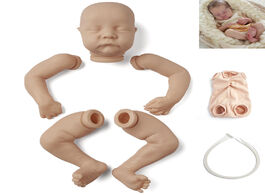 Foto van Speelgoed rsg bebe reborn doll 17 inches lifelike newborn baby levi vinyl unpainted unfinished parts