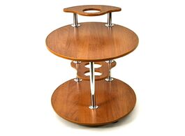 Foto van Meubels roll serving table 26l on wheels. furniture for the living room kitchen bedroom. bedside com