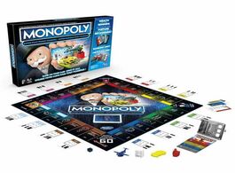 Foto van Speelgoed board game monopoly electronic banking hasbro es