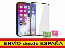 Foto van Telefoon accessoires tempered glass protector to iphone xr 11 black full front