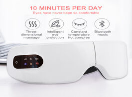 Foto van Schoonheid gezondheid electric vibration bluetooth eye massager heating care device wrinkle relieve 