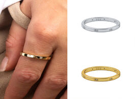 Foto van Sieraden minimalist 925 sterling silver fine jewelry bling zircon rings for engagement valentine s d