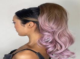 Foto van: Woon schoonheid verzorging wigs synthetic haar extensions claw clip ponytails
