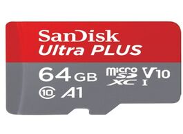 Foto van Sandisk microsdxc elite ultra 64gb 100mb s micro sd kaart 